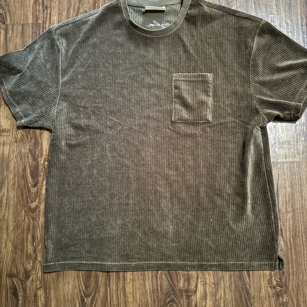YoungLA Men's Brown Corduroy Shirt XL